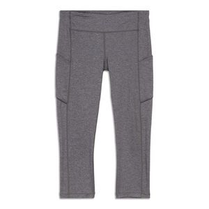 Lululemon Speed Up grey Crop size 8